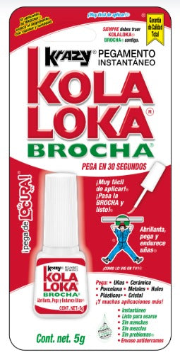Kola loka con brocha 5 grs.