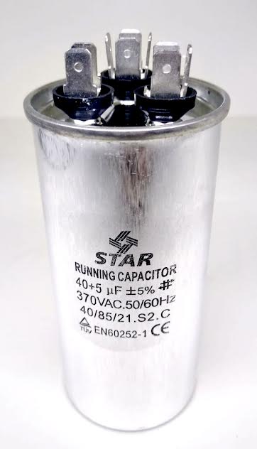 Capacitor 40+5 uf a 370/440VAC Minisplit