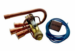 Válvula Reversible 4 Vías 3/8 - 5/8 para Gas R22 - R136