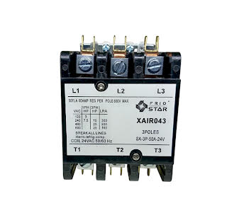 Contactor 3 Polos con Bobina 24V - 50 Amp