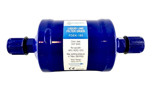 Filtro Deshidratador Flujo Sencillo Soldable 165 para Enfriador