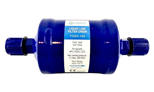 Filtro Deshidratador Flujo Sencillo Soldable 165 para Enfriador