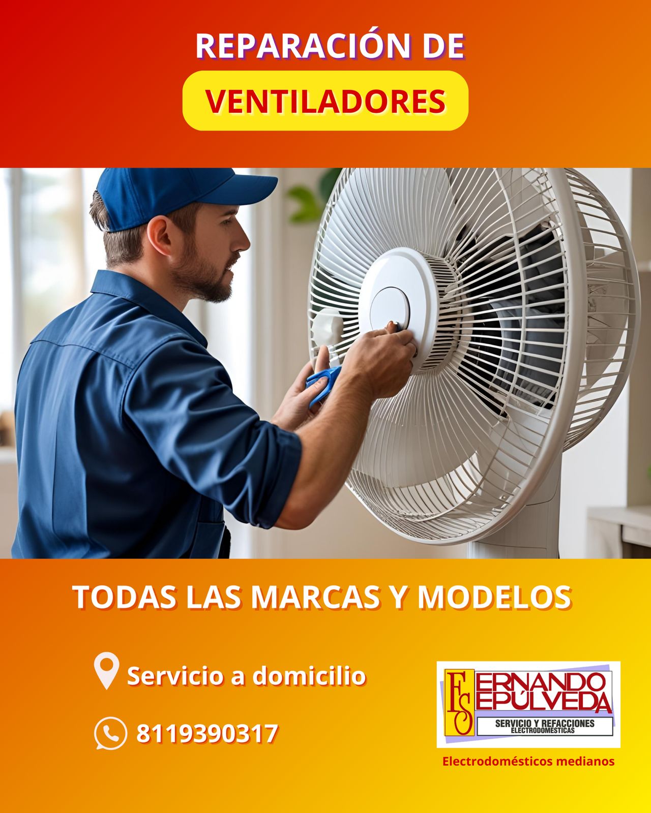 Reparación de Ventiladores