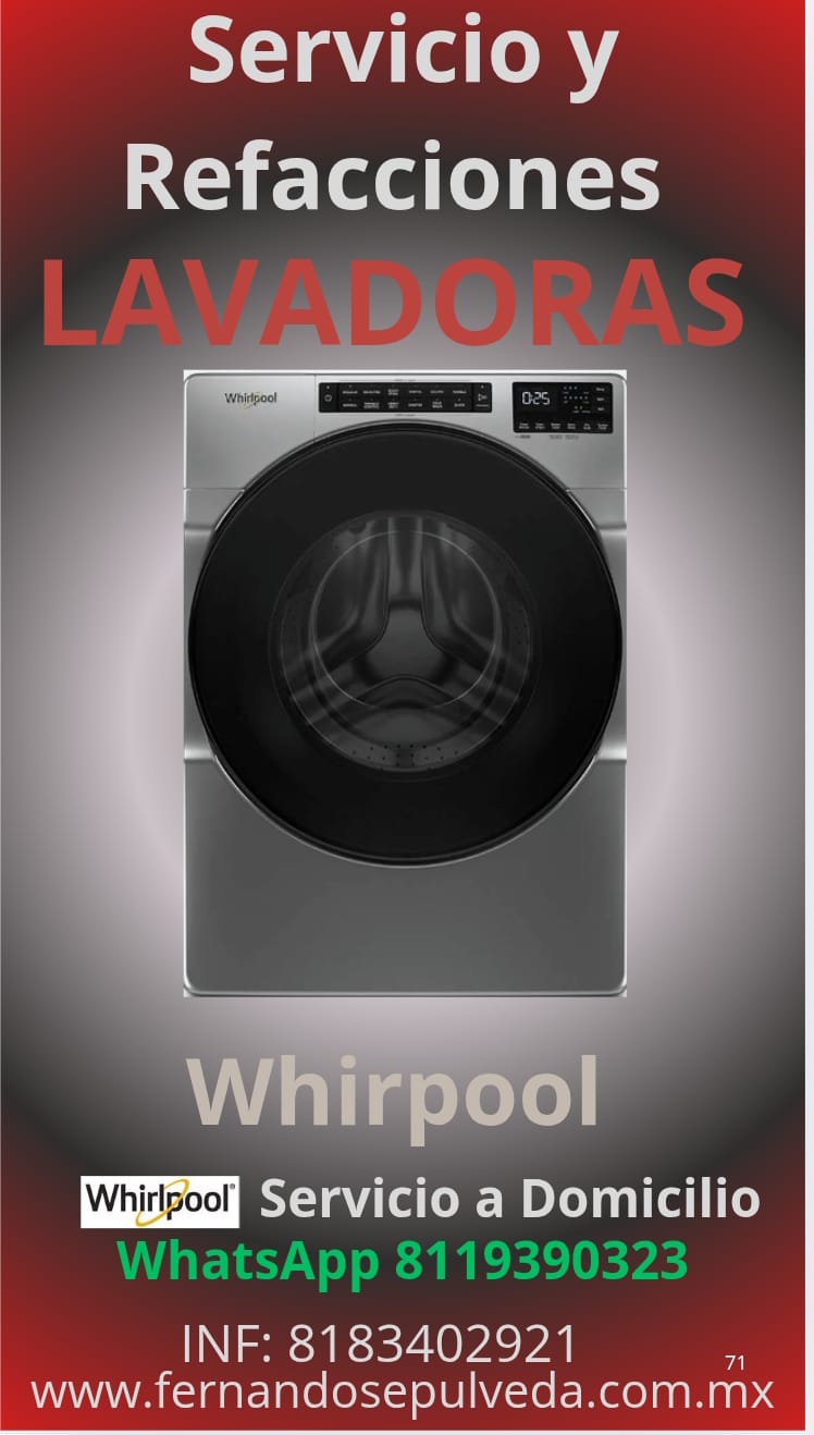 Reparación de Lavadoras Juárez