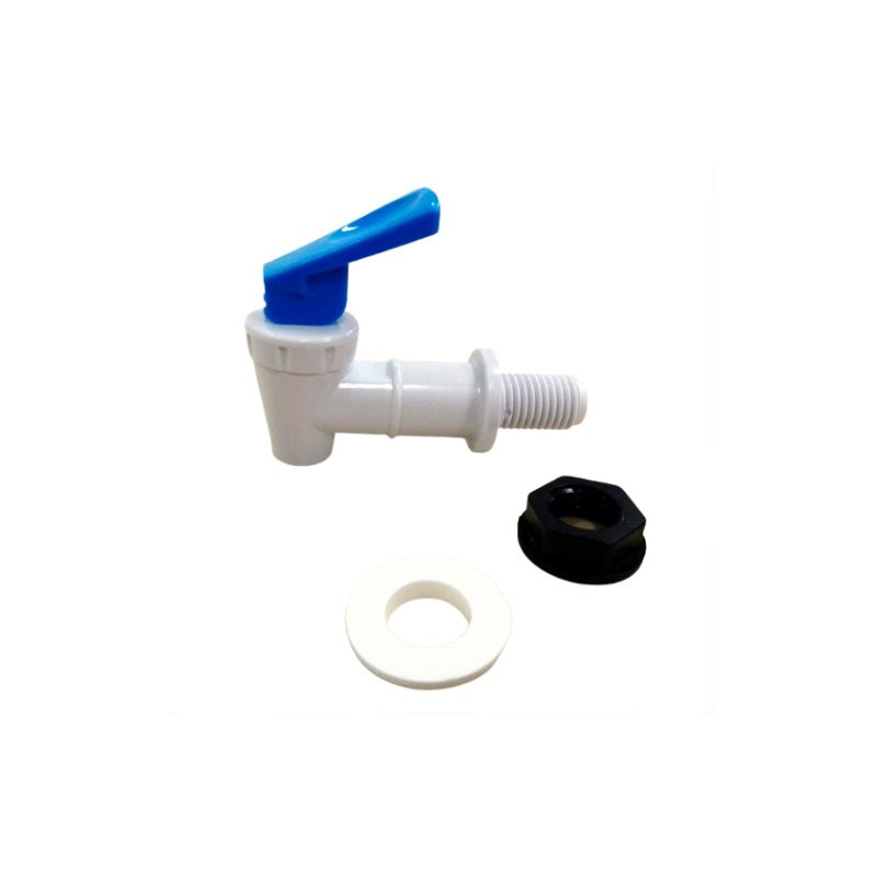 Llave de agua blanca 5/8 con espiga