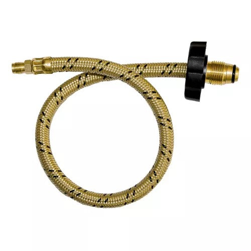 Manguera para gas dorada Pigtail 55 cm