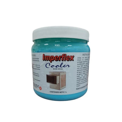 Protector Cooler azul bote litro para Aire Lavado