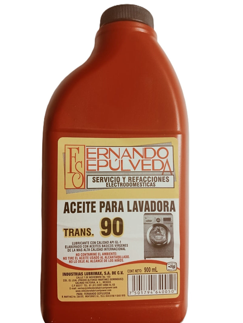 Aceite de transmision #90 para lavadoras