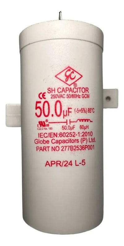 Capacitor 50 Mfd 5 + 5 a 250 Vac