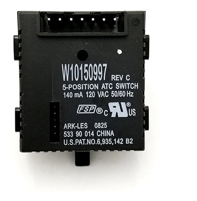 Switch rotativo 5 posiciones lavadora Whirlpool