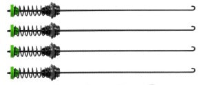 Kit de Varillas de Suspension Lavadora Whirlpool 59.5 cm verde