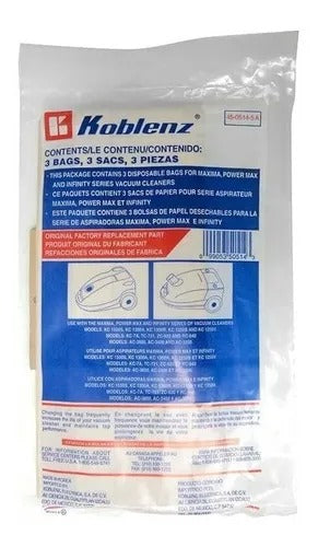 Bolsa Aspiradora Koblenz infinity
