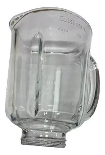 Vaso de Licuadora Cuisinart redondo de vidrio