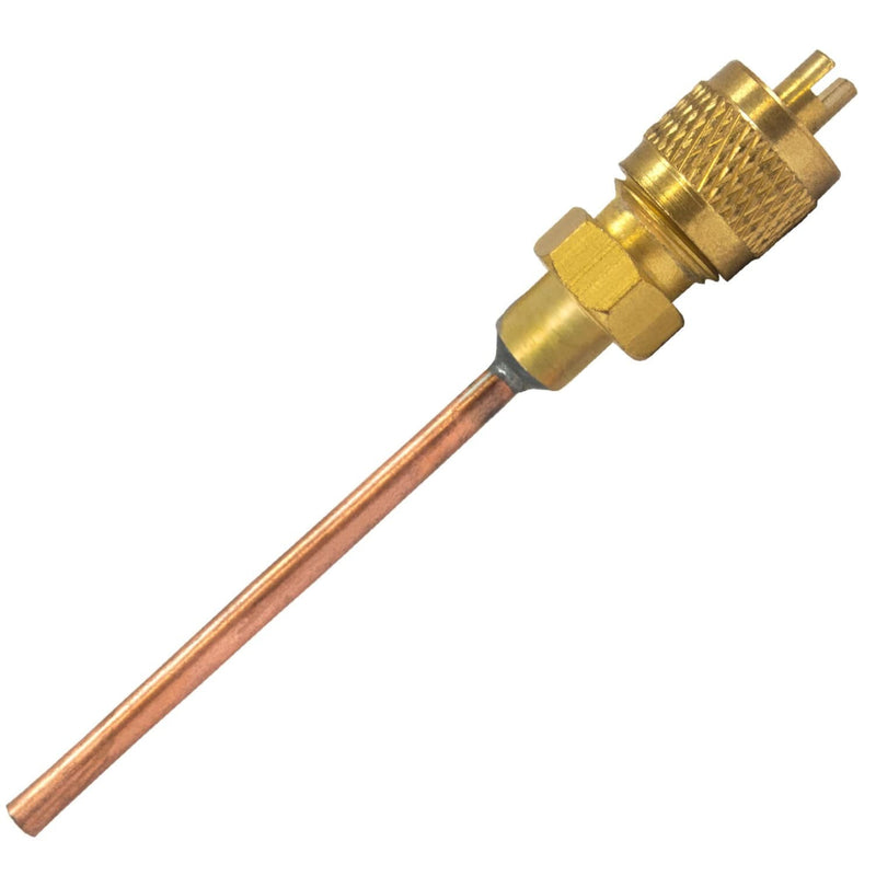 Válvula de Acceso Tapón Metal 1/8 - 1/5 hp.
