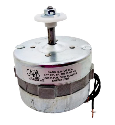 Motor Condensador Mc millan cerrado 1/70 10 Watts 1560 RPM