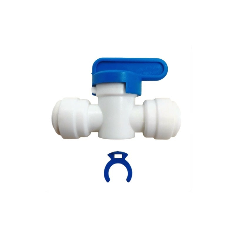 Conector de valvula de paso 5/16 con seguro