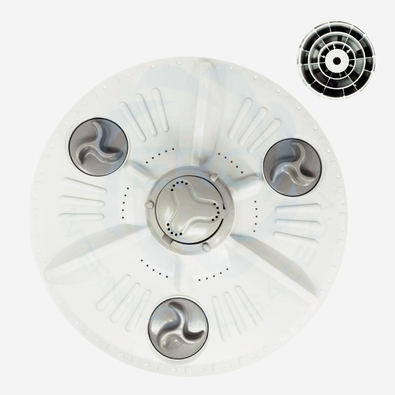 Disco Agitador 39 cm con 3 Minidiscos Lavadora LG 