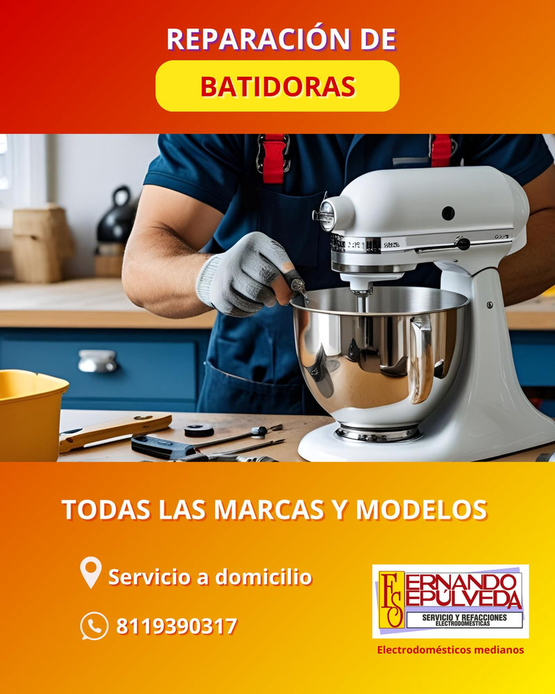 Reparación de Batidoras