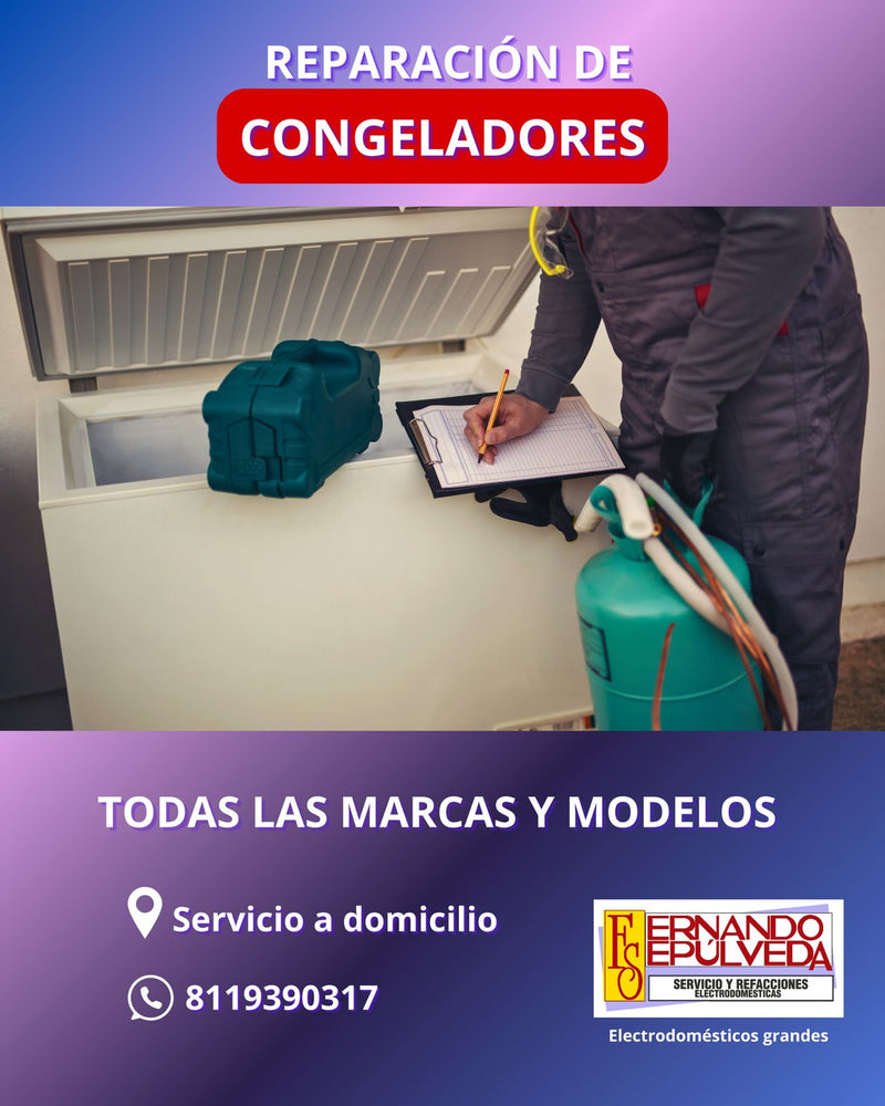 Reparación de Congeladores