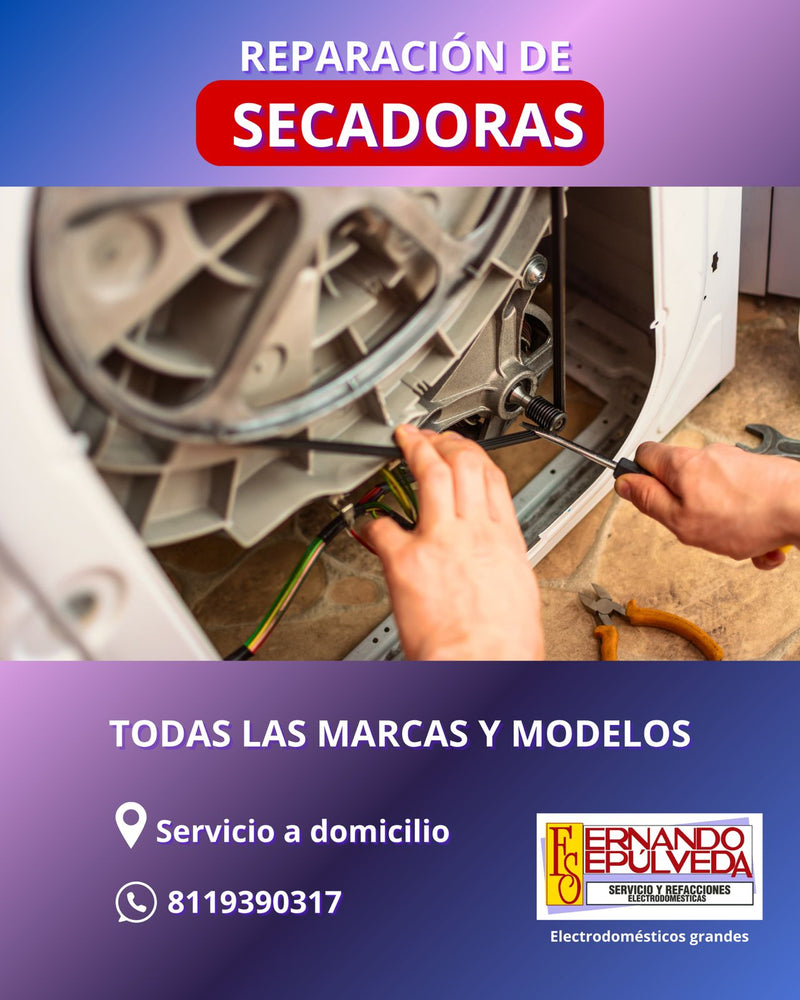 Reparación de Secadoras
