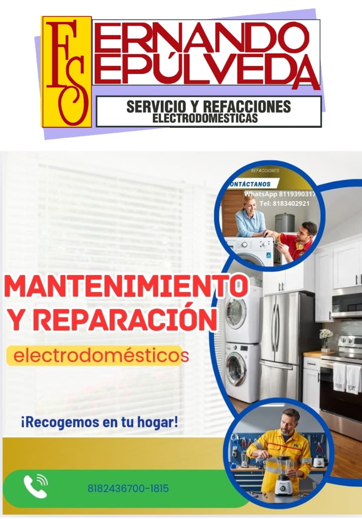 Reparación y Mantenimiento para Equipos de Línea Blanca en Monterrey