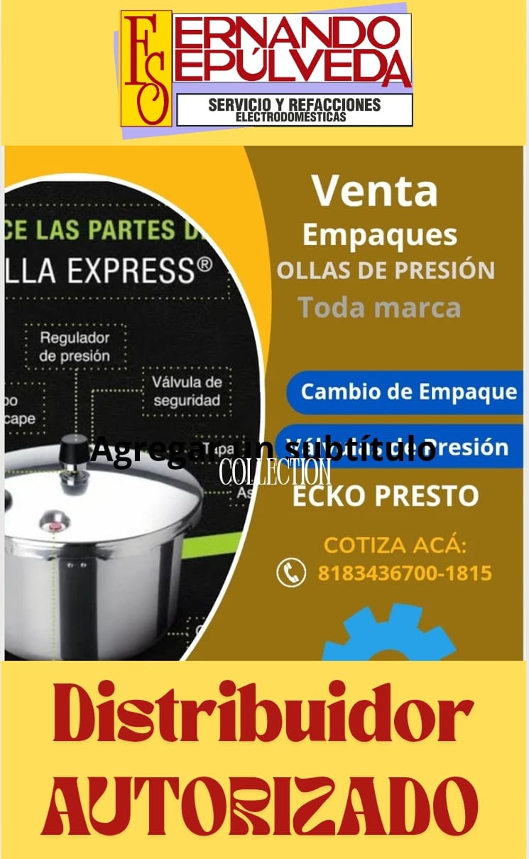 Repuestos de Mangos de Olla de Presión en Guadalupe