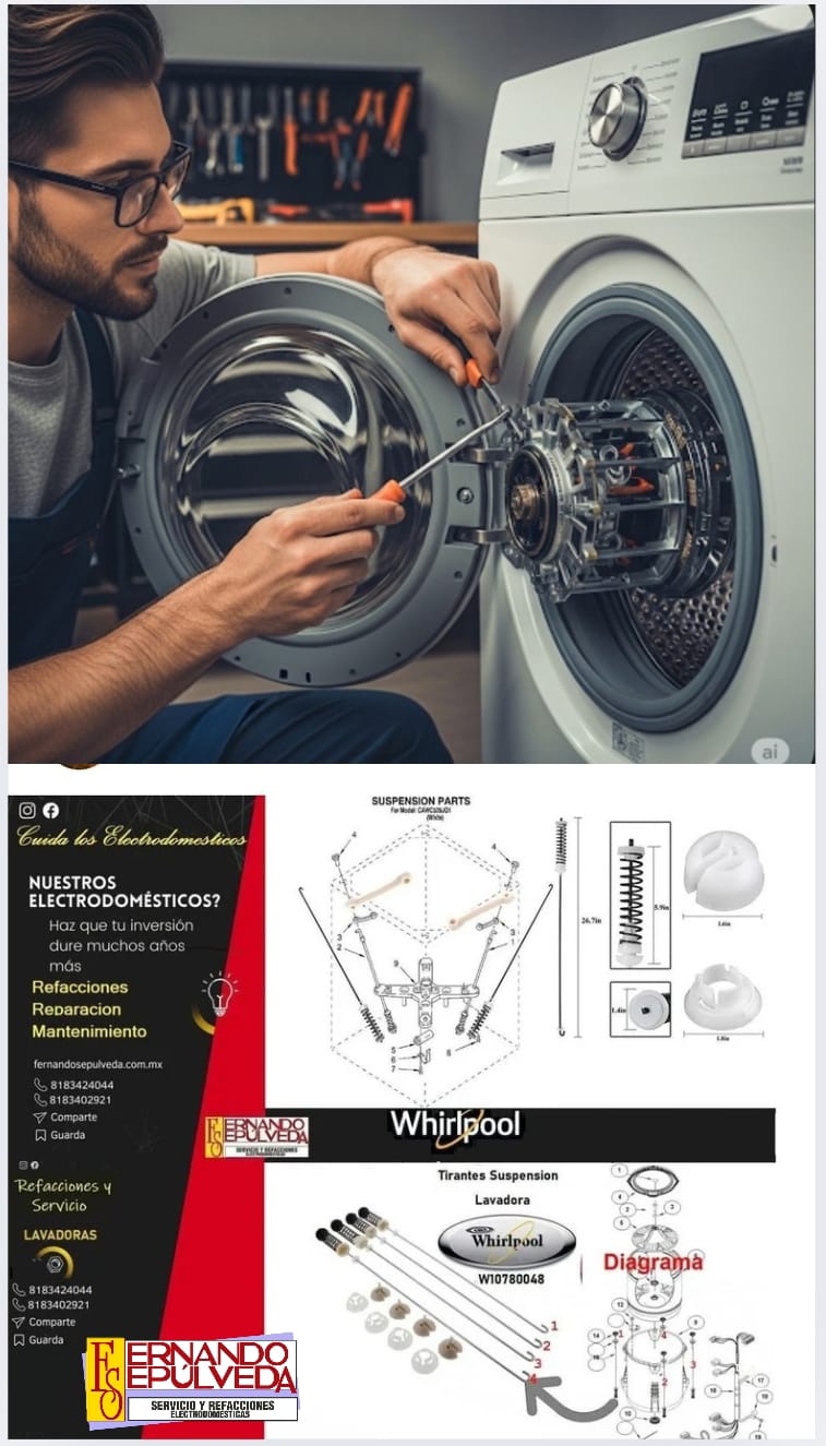 Cambio de Switch Tapa de Lavadora Frontal Frigidaire