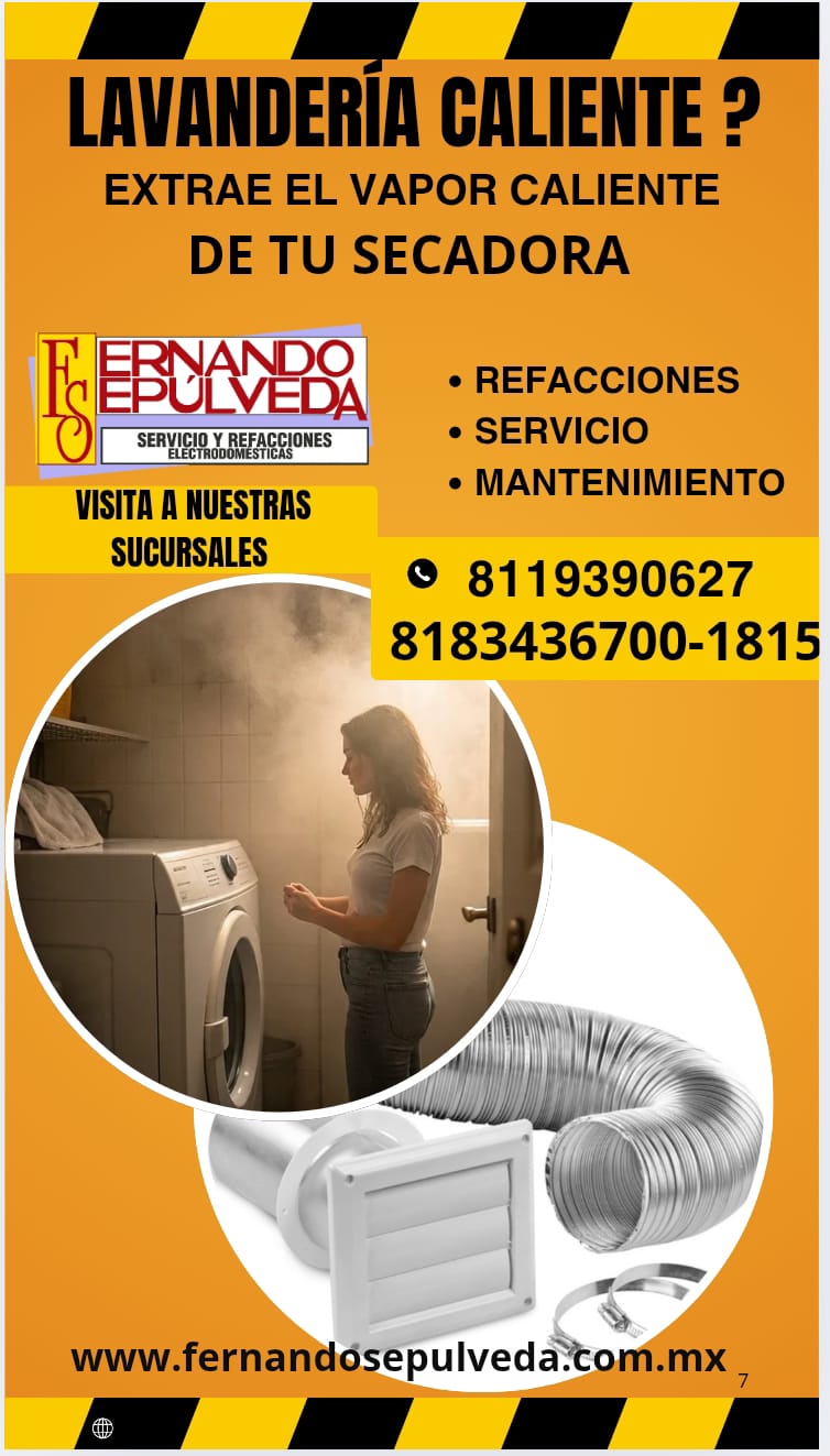 Mantenimiento a Lavadoras en Juárez