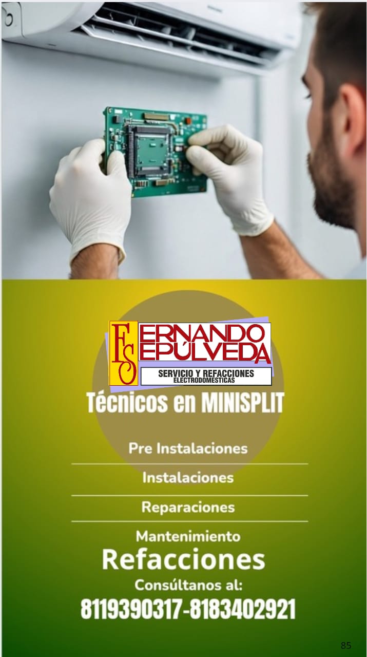 Servicio tecnico a Minisplit