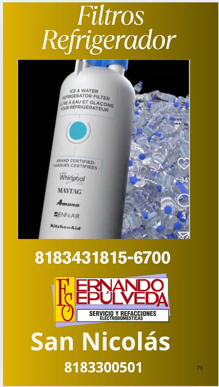 Filtros de Agua Originales Whirlpool