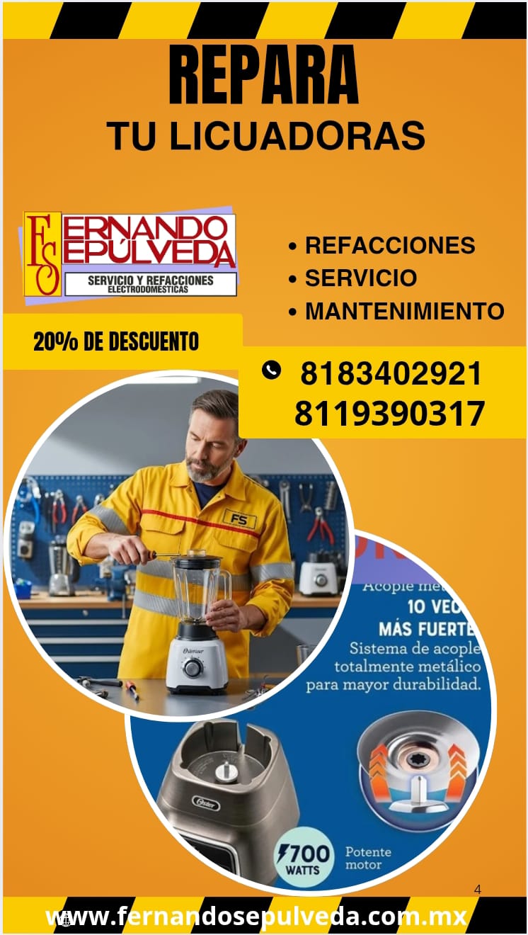 Reparacion de Licuadoras Oster