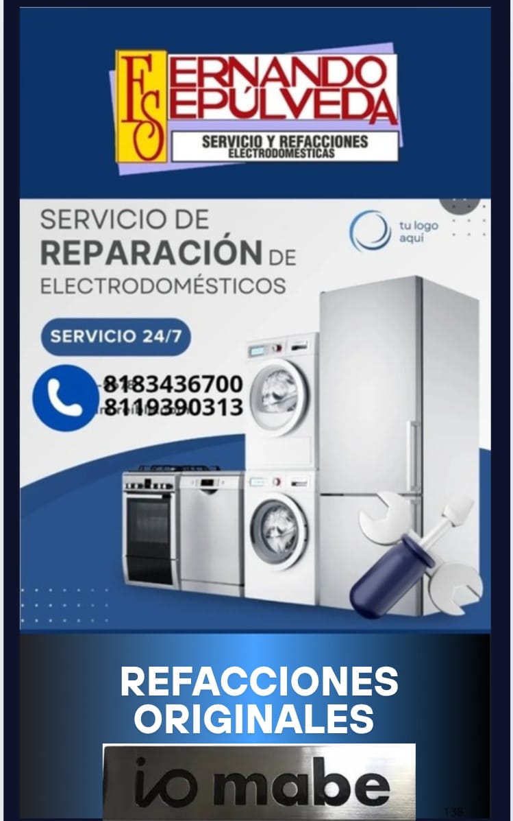 Refacciones de Lavavajillas en Monterrey