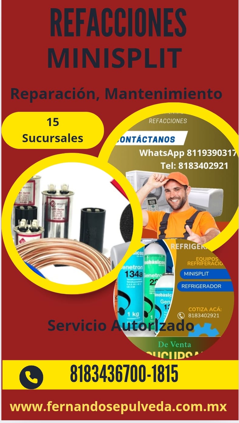 Refacciones para Refrigeracion en Monterrey