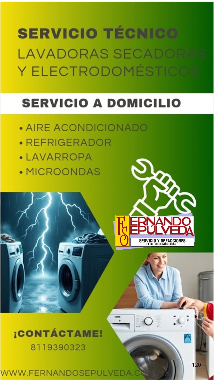 Reparacion de Lavadoras Automaticas en Monterrey