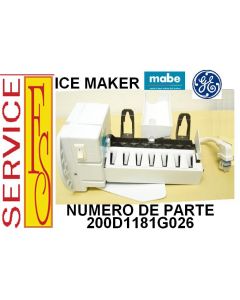 Ice Macker refrigerador GE original wr01l02560 clave 46377
