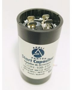 Capacitor de arranque 108-130 (1/8-1/6) para refrigerador clave 47003